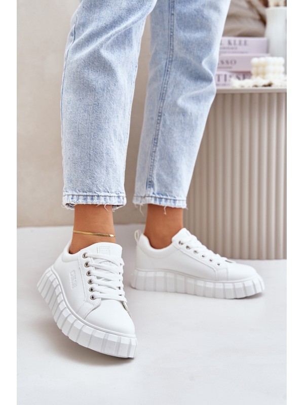 Warm Women's Sneakers Big Star MM274616 White