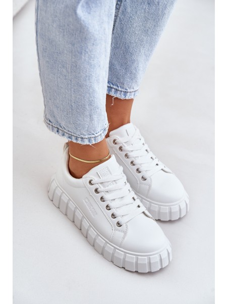 Warm Women's Sneakers Big Star MM274616 White