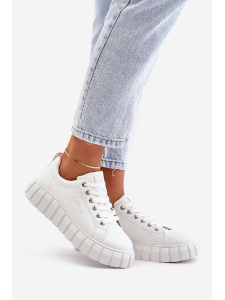 Warm Women's Sneakers Big Star MM274616 White