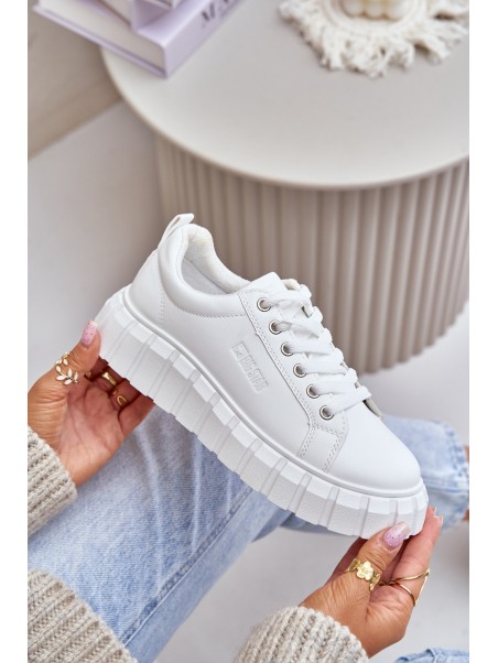 Warm Women's Sneakers Big Star MM274616 White
