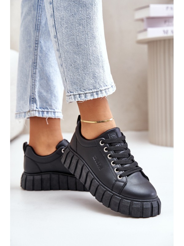 Warm Women's Sneakers Big Star MM274618 Black 2