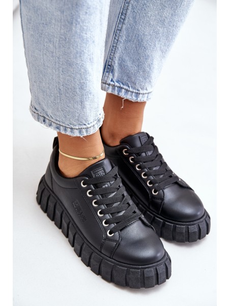 Warm Women's Sneakers Big Star MM274618 Black