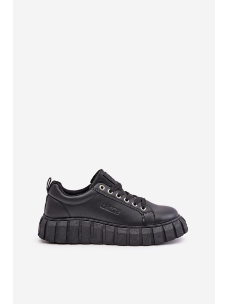 Warm Women's Sneakers Big Star MM274618 Black