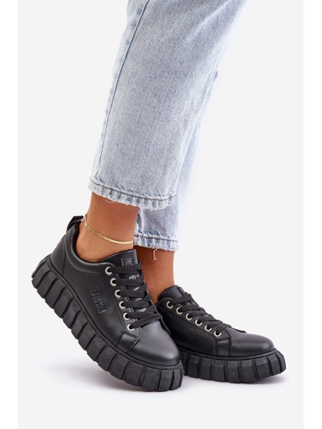 Warm Women's Sneakers Big Star MM274618 Black
