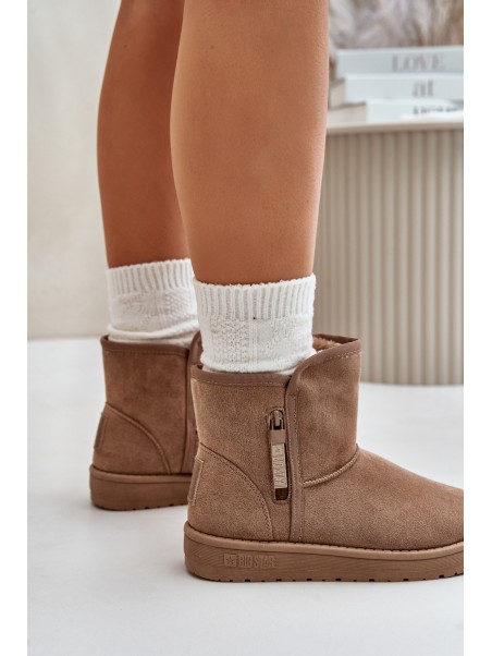 Women's Snow Boots Big Star OO274A165 Beige