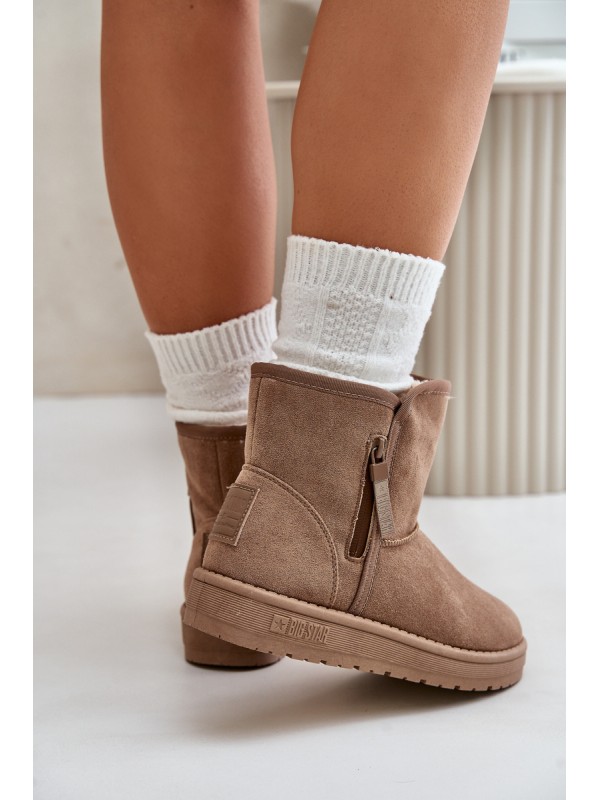 Women's Snow Boots Big Star OO274A165 Beige