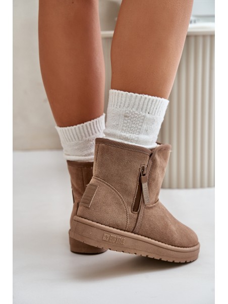 Women's Snow Boots Big Star OO274A165 Beige