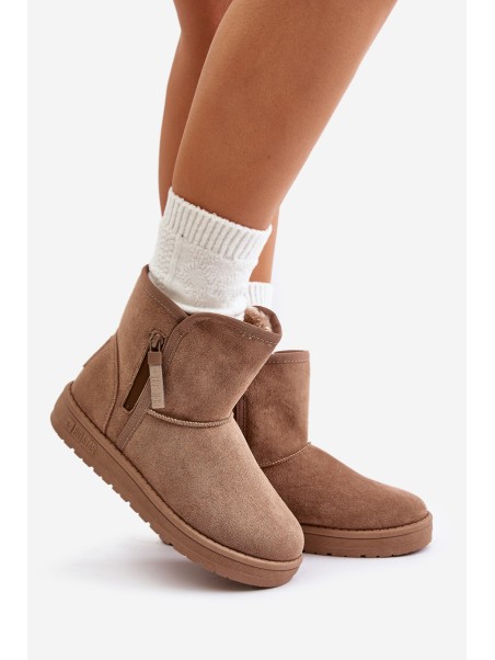 Women's Snow Boots Big Star OO274A165 Beige
