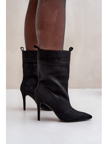 Black Stiletto Boots Ellinore