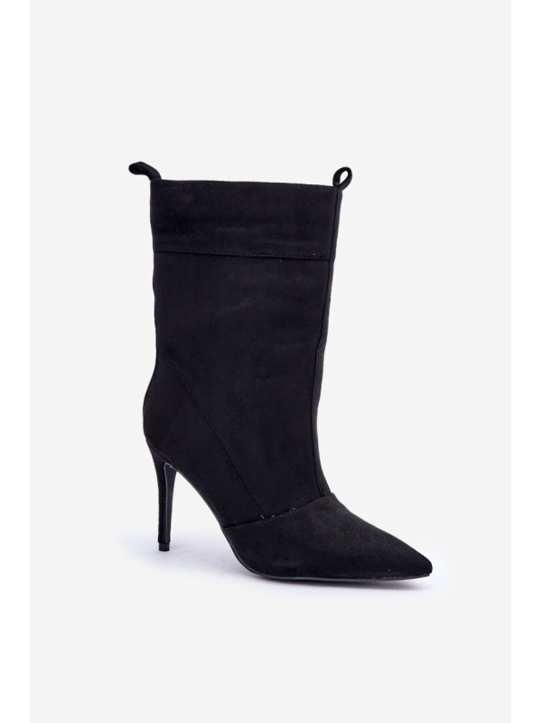Black Stiletto Boots Ellinore