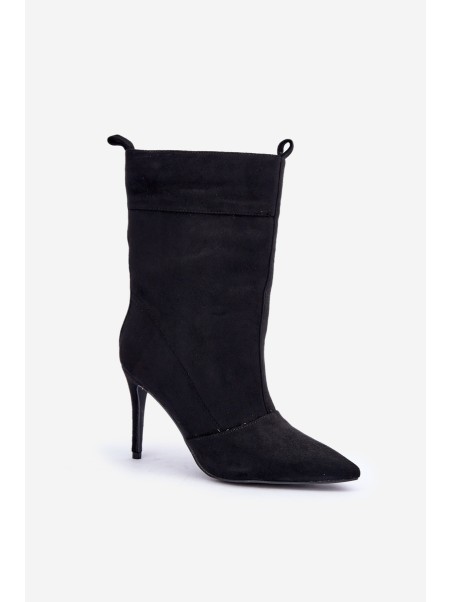 Black Stiletto Boots Ellinore