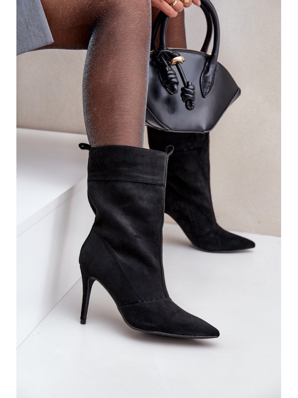 Black Stiletto Boots Ellinore