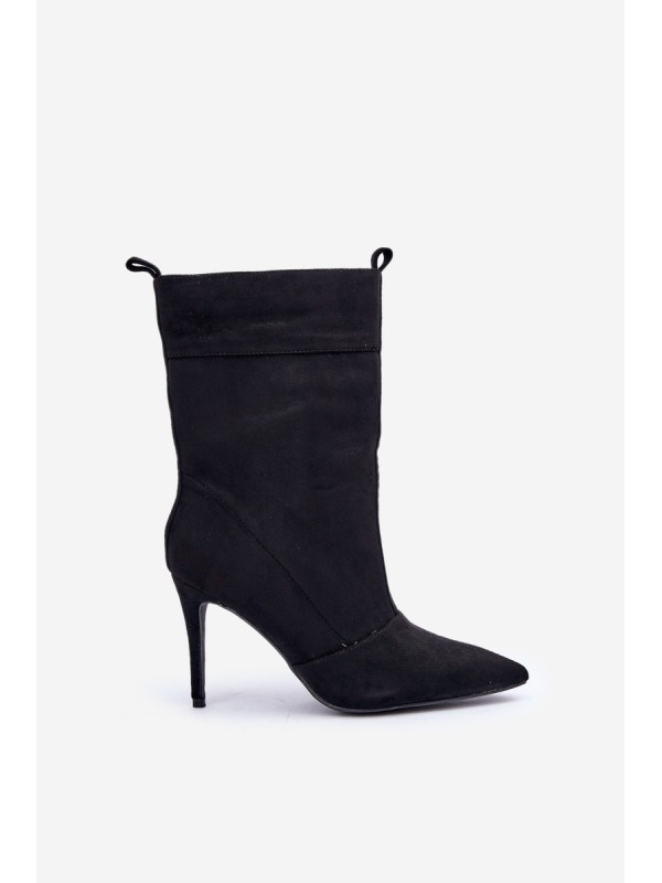 Black Stiletto Boots Ellinore