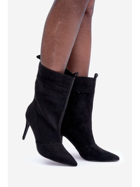 Black Stiletto Boots Ellinore