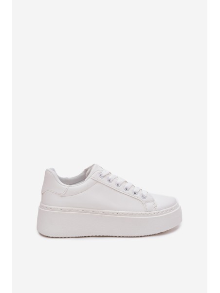 Women's Platform Sneakers White Sallira