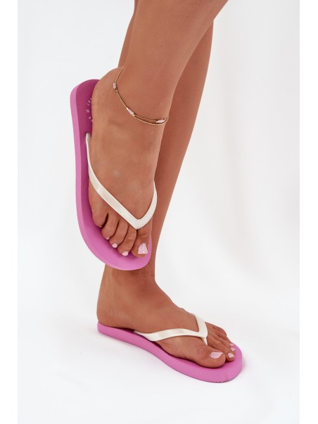 Women Flip Flops Pink 4FMM00FFLIF018-54S