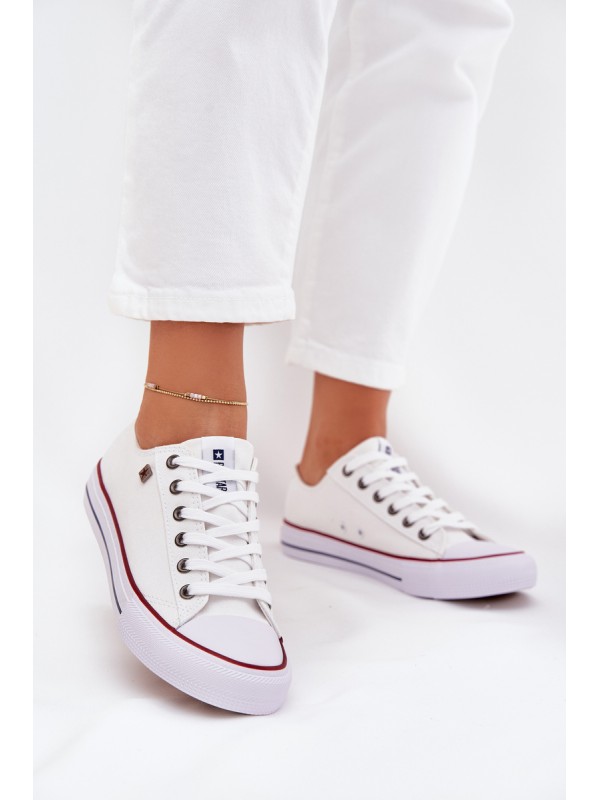 Ladies Low Sneakers Big Star DD274A232 White
