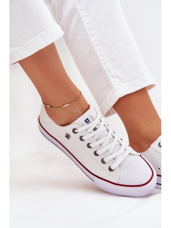 Ladies Low Sneakers Big Star DD274A232 White