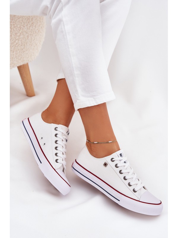 Ladies Low Sneakers Big Star DD274A232 White