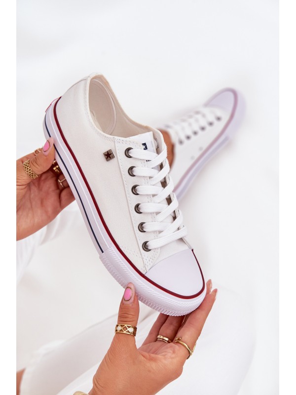 Ladies Low Sneakers Big Star DD274A232 White