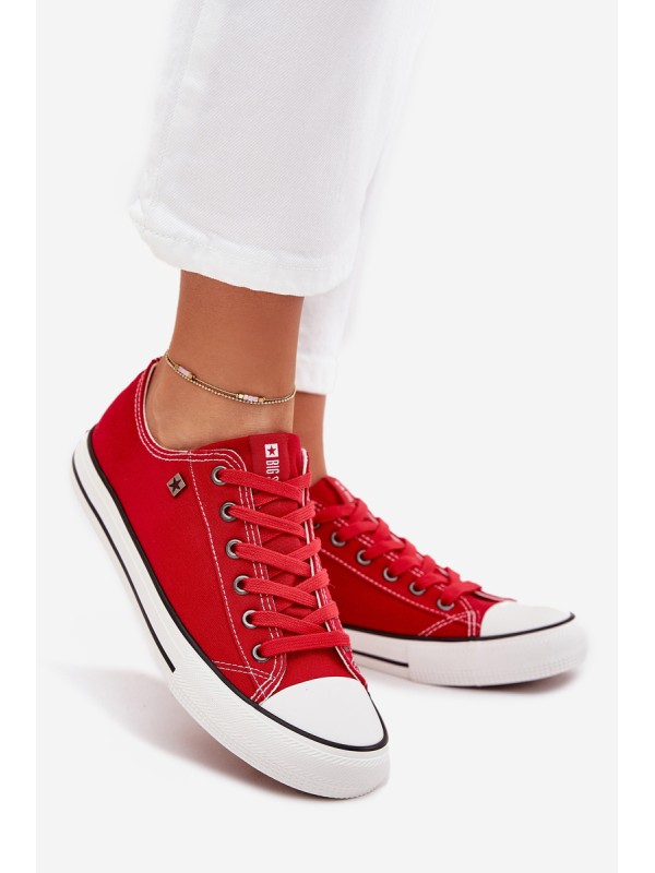 Women's Low Sneakers Big Star DD274A234 Red