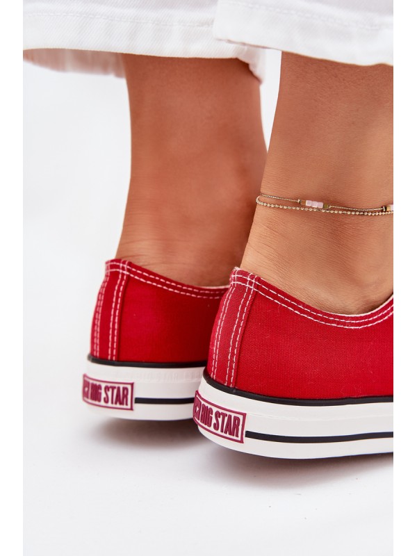 Women's Low Sneakers Big Star DD274A234 Red
