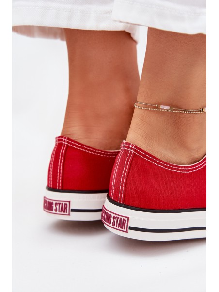 Women's Low Sneakers Big Star DD274A234 Red