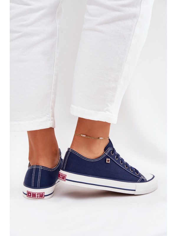 Women's Low Sneakers Big Star DD274A235 Navy Blue