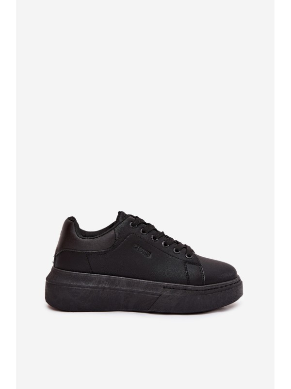 Womens Sneakers On Platform Big Star SS274244 Black