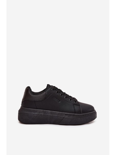 Womens Sneakers On Platform Big Star SS274244 Black