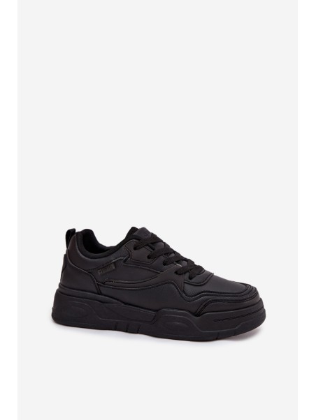 Women's Platform Sneakers Big Star SS274589 HI-POLY SYSTEM Black