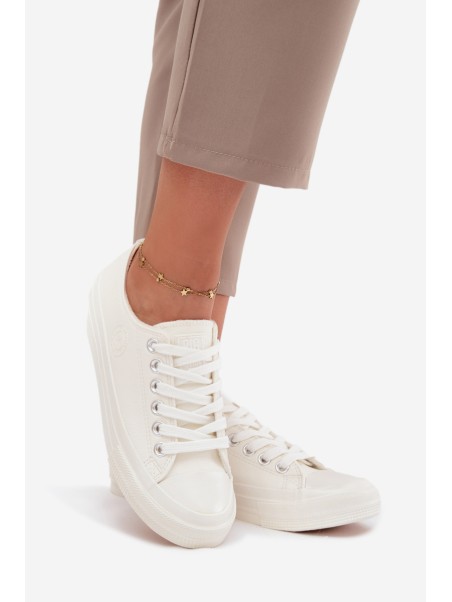 Insulated Low Sneakers Women Big Star OO274927 White