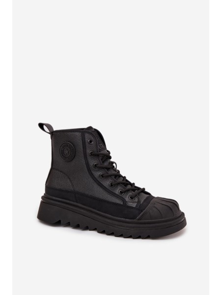 High Women's Sneakers Insulated Big Star OO274A355 Black