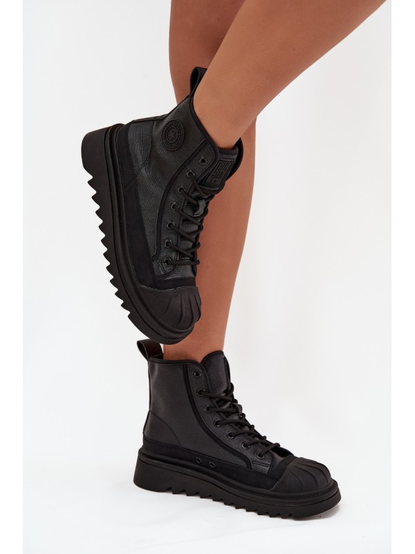 High Women's Sneakers Insulated Big Star OO274A355 Black