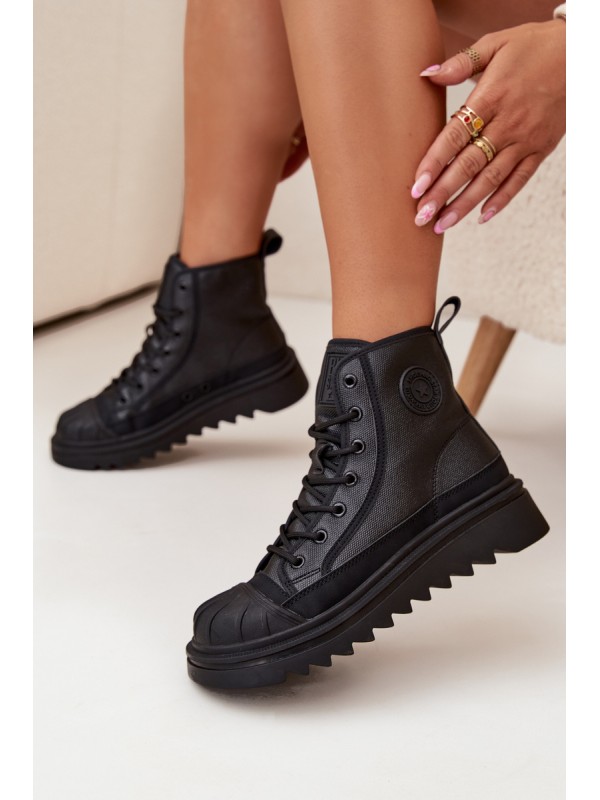 High Women's Sneakers Insulated Big Star OO274A355 Black