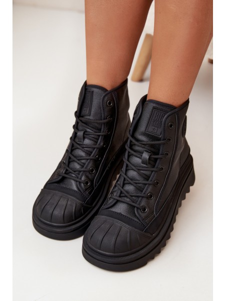 High Women's Sneakers Insulated Big Star OO274A355 Black