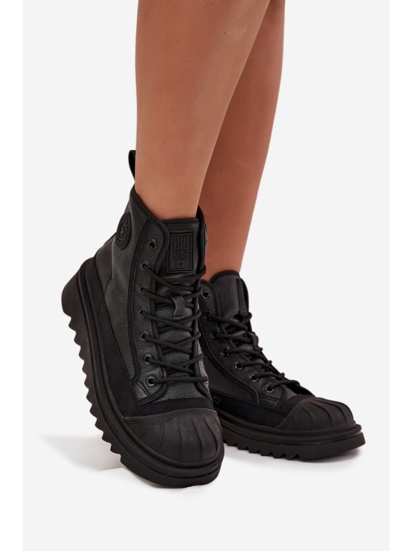 High Women's Sneakers Insulated Big Star OO274A355 Black