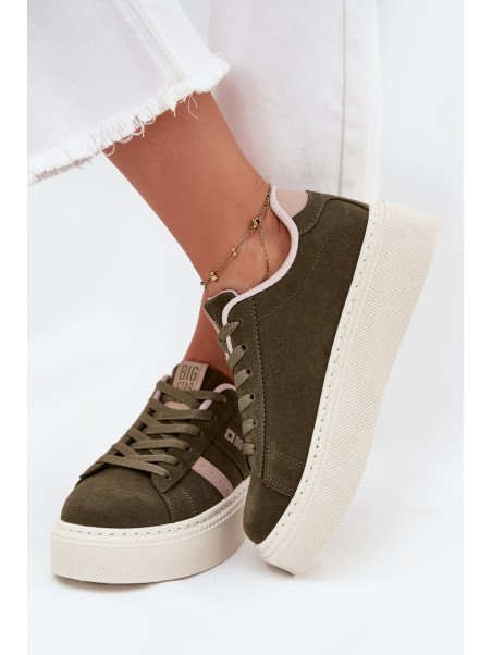 Women's Platform Sneakers Big Star SS274349 Green