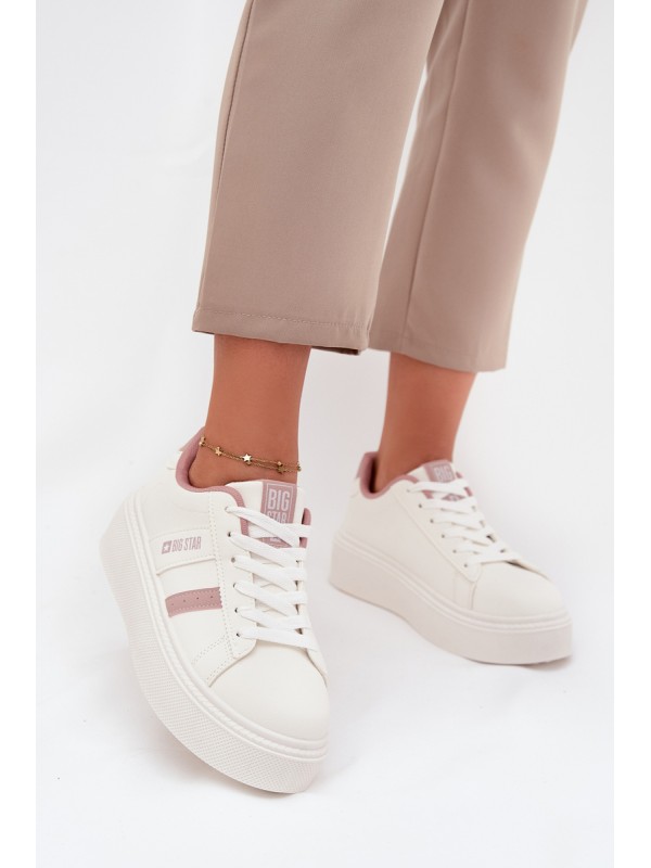 Womens Platform Sneakers Big Star SS274346 White