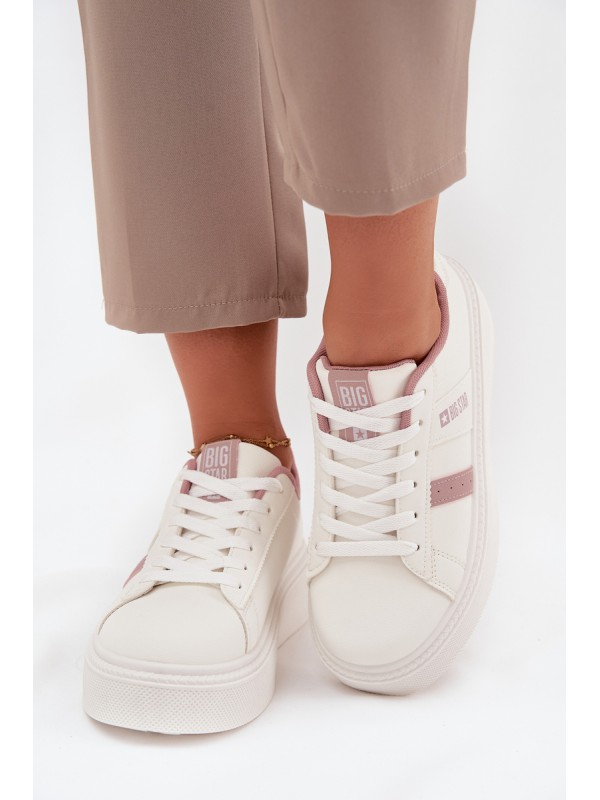 Womens Platform Sneakers Big Star SS274346 White