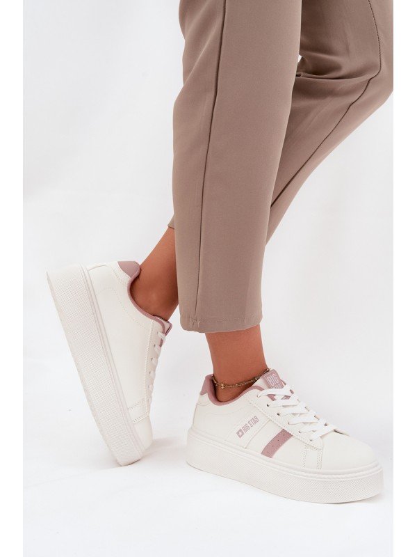 Womens Platform Sneakers Big Star SS274346 White