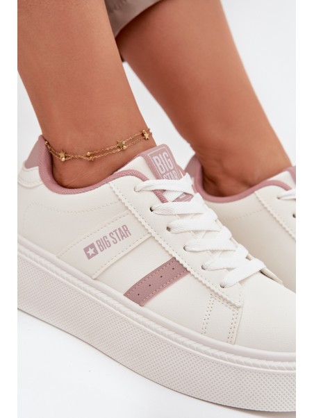 Womens Platform Sneakers Big Star SS274346 White