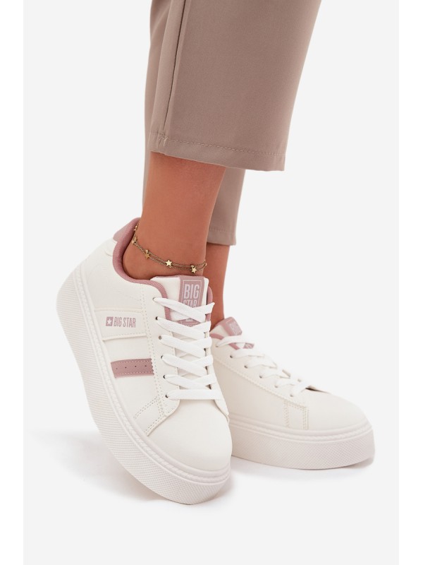 Womens Platform Sneakers Big Star SS274346 White