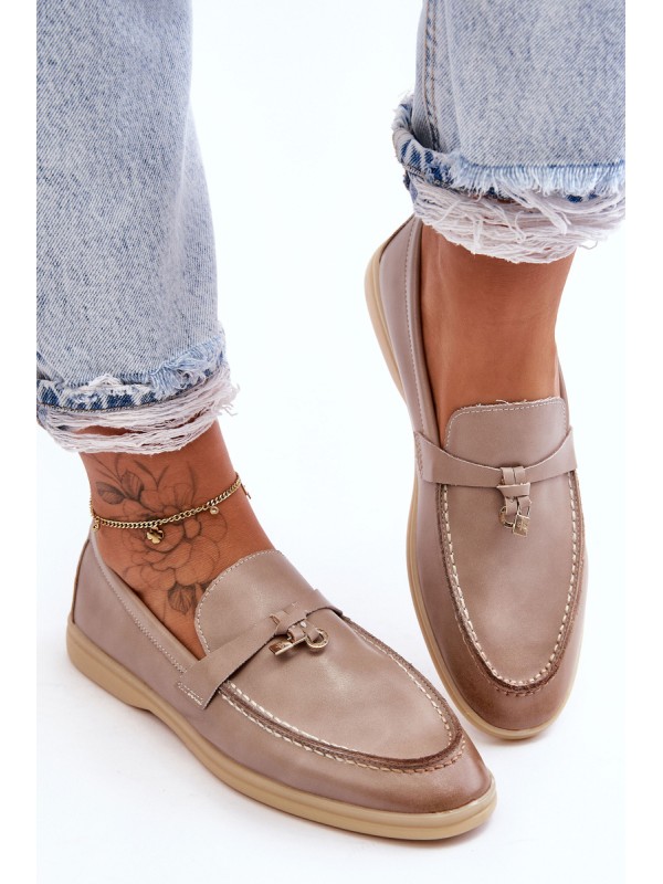 Women's Classic Moccasins Grey Cortez