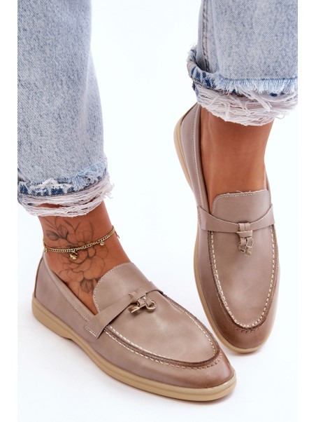 Women's Classic Moccasins Grey Cortez