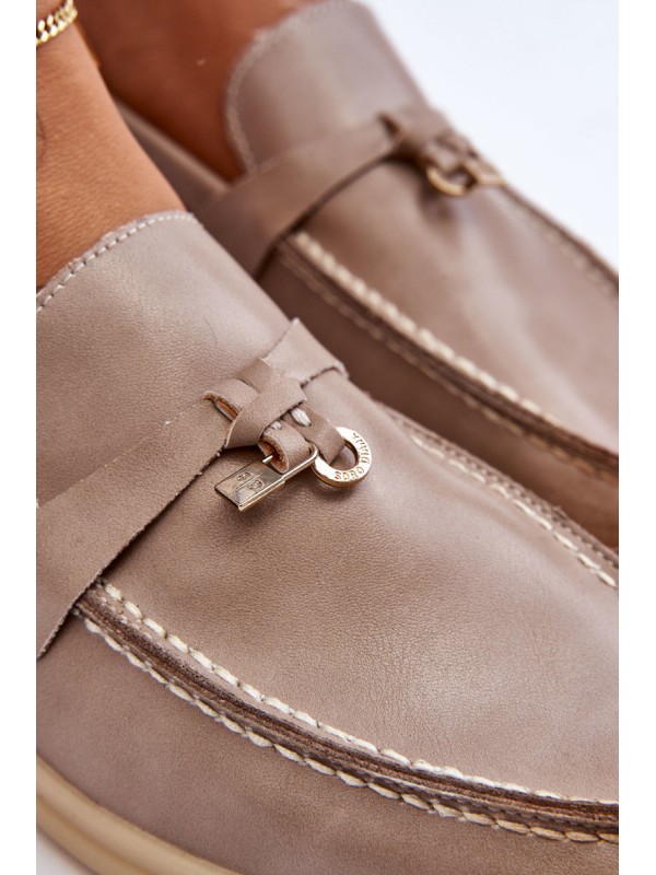 Women's Classic Moccasins Grey Cortez