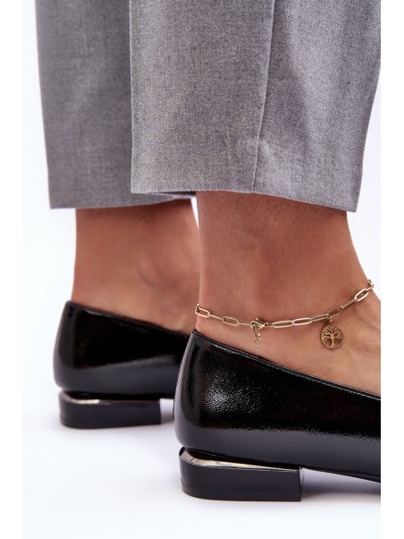Women's Moccasins with Embellishment Black Camilena