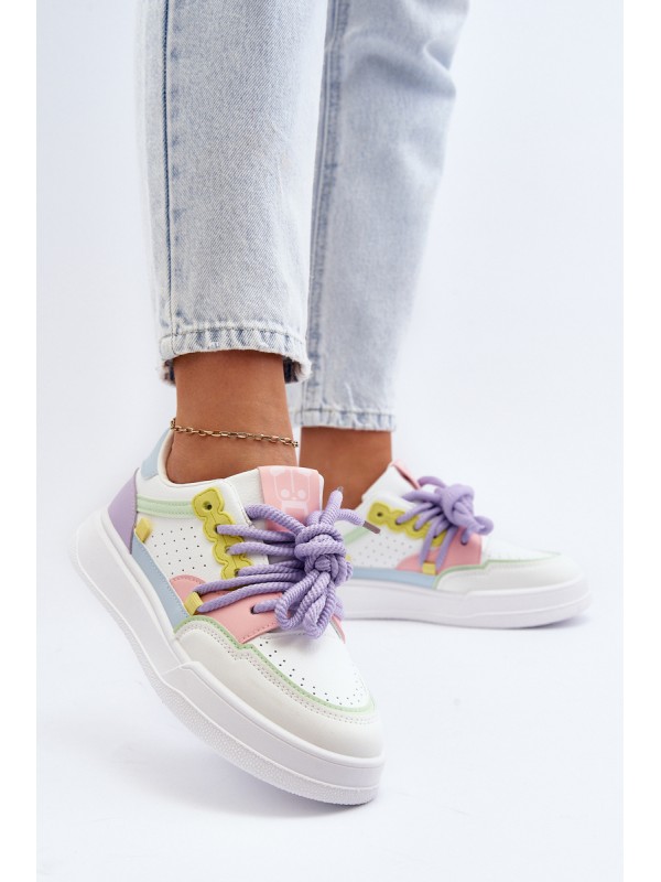 Women's Eco Leather Sneakers Multicolor Avanalis