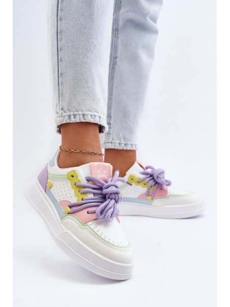 Women's Eco Leather Sneakers Multicolor Avanalis
