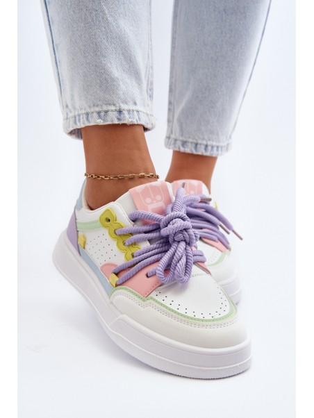 Women's Eco Leather Sneakers Multicolor Avanalis